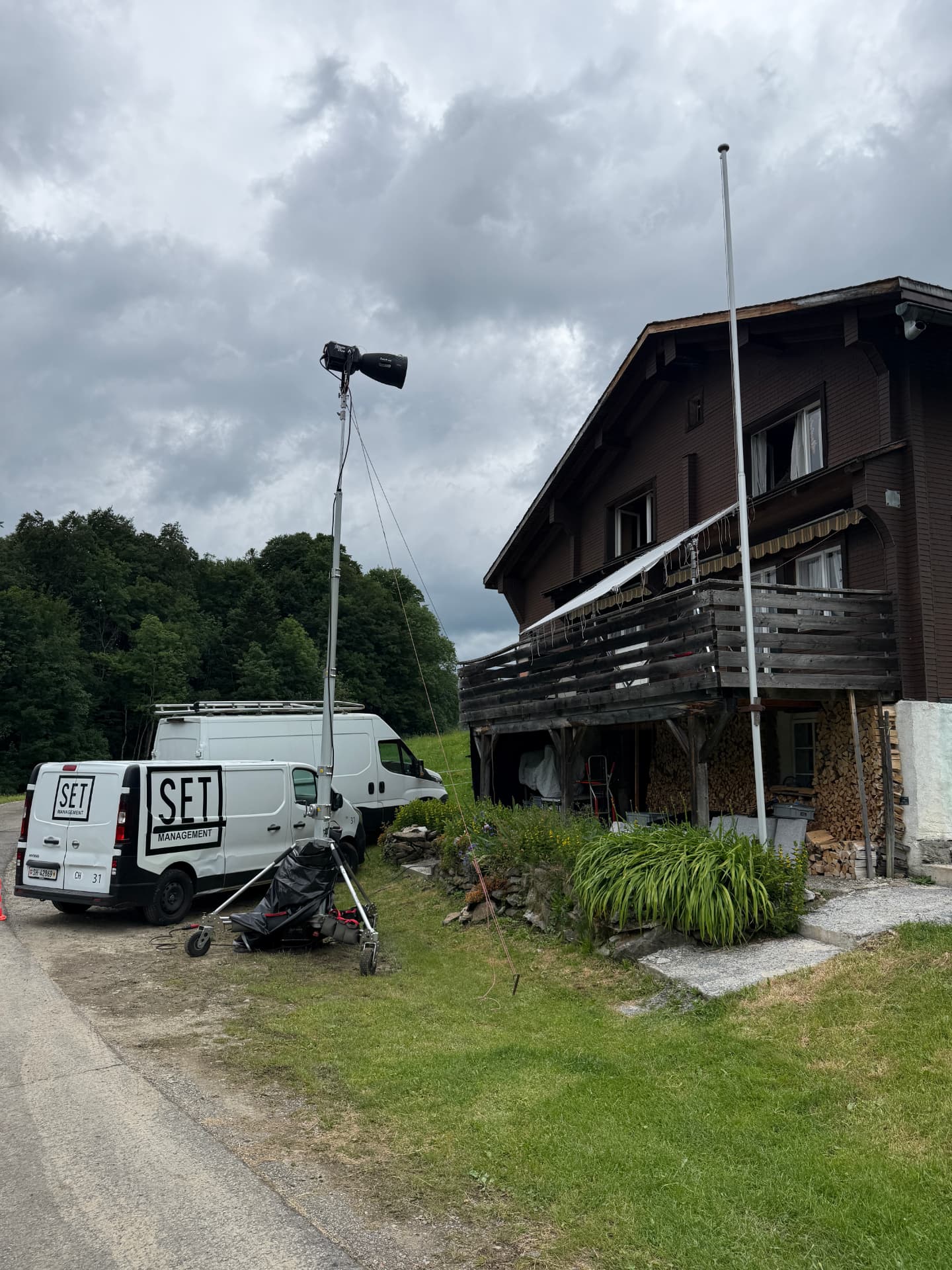 Basecamp und Parkierung